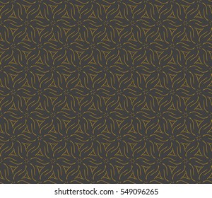 Seamless floral geometric pattern. decorative print. Vector illustration. for Valentine's day, Wedding, invitation.