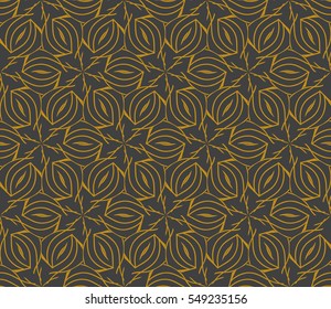 Seamless floral geometric pattern. decorative print. Vector illustration. for Valentine's day, Wedding, invitation.