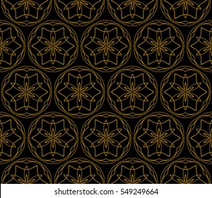 Patrón geométrico floral sin fisuras. impresión decorativa. Ilustración vectorial. para el día de San Valentín, Boda, invitaciones de saludo.