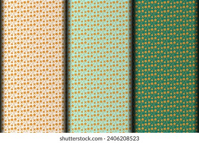 Seamless floral geometric pattern design. vector eps pattern design.