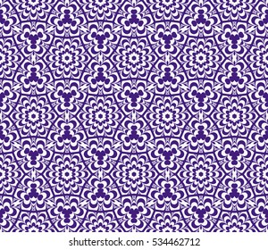 seamless floral geometric pattern. For invitation, design wallpaper. Vector illustration. Silver, purple color