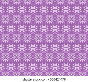 seamless floral geometric pattern. For invitation, design wallpaper. Vector illustration. Silver, purple color