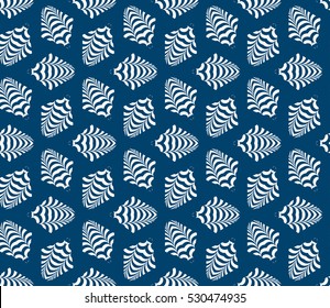 seamless floral geometric pattern. Texture for holiday cards, Valentines day, wedding invitations, design wallpaper. Vector illustration. blue color