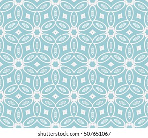 seamless floral geometric patterns. blue color. Texture for holiday cards, Valentines day, wedding invitations, design wallpaper, pattern fills, web page, banner, flyer. Vector illustration.
