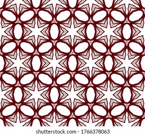 nahtlose, geometrische Muster aus Blumen. Olivenfarbe. Die Textur für die Urlaubskarten, Valentinstag, Hochzeitseinladungen, Tapeten, Muster Füllungen, Webseite, Banner, Flyer. Vektorgrafik.