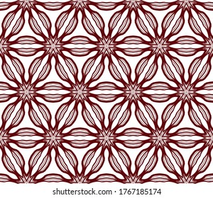 seamless floral geometric patterns. olive color. Texture for holiday cards, Valentines day, wedding invitations, design wallpaper, pattern fills, web page, banner, flyer. Vector illustration.