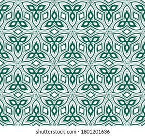 patrones geométricos florales sin fisuras. color de oliva. Textura para tarjetas de vacaciones, Día de San Valentín, invitaciones a bodas, fondo de pantalla de diseño, rellenos de patrones, página web, banner, volante. Ilustración vectorial.