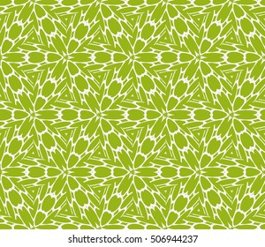 seamless floral geometric patterns. olive color. Texture for holiday cards, Valentines day, wedding invitations, design wallpaper, pattern fills, web page, banner, flyer. Vector illustration.