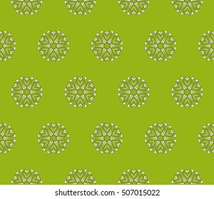 seamless floral geometric patterns. olive color. Texture for holiday cards, Valentines day, wedding invitations, design wallpaper, pattern fills, web page, banner, flyer. Vector illustration.