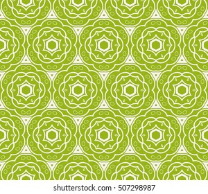 seamless floral geometric patterns. olive color. Texture for holiday cards, Valentines day, wedding invitations, design wallpaper, pattern fills, web page, banner, flyer. Vector illustration.