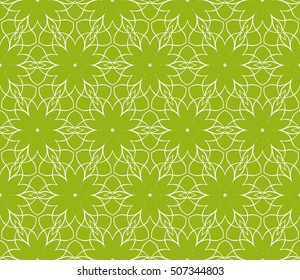 seamless floral geometric patterns. olive color. Texture for holiday cards, Valentines day, wedding invitations, design wallpaper, pattern fills, web page, banner, flyer. Vector illustration.