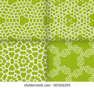 seamless floral geometric patterns. olive color. Texture for holiday cards, Valentines day, wedding invitations, design wallpaper, pattern fills, web page, banner, flyer. Vector illustration.