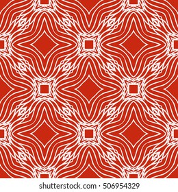 seamless floral geometric patterns. Rose color. Texture for holiday cards, Valentines day, wedding invitations, design wallpaper, pattern fills, web page, banner, flyer. Vector illustration.