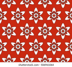 seamless floral geometric patterns. Rose color. Texture for holiday cards, Valentines day, wedding invitations, design wallpaper, pattern fills, web page, banner, flyer. Vector illustration.
