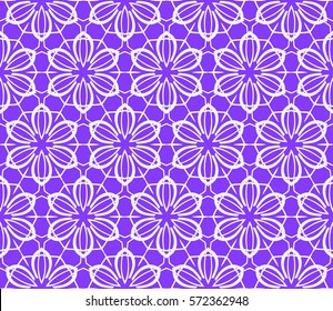 seamless floral geometric patterns. Texture for holiday cards, Valentines day, wedding invitations, design wallpaper, pattern fills, web page, banner, flyer. Vector illustration.