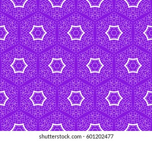 seamless floral lace pattern with hand drawn texture. Ornament for interior design, greeting cards, birthday or wedding invitations, fabric print. Ethnic background in arabian style.