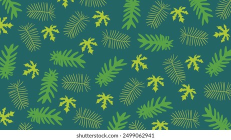 seamless floral or leaves pattern background, Tropical leaf Wallpaper, Luxury nature leaves pattern design