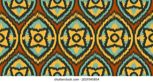 Seamless floral leaves pattern, Vector shape frame design for fashion clothes, textile, wallpaper, wrapping and decoration background.
