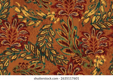 seamless floral motif in vector suitable for fabric, background, wallpaper, covers, etc	