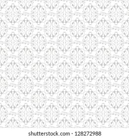  seamless floral and music notes pattern