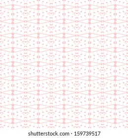 seamless floral and music notes pattern 