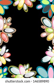 Seamless floral ornament