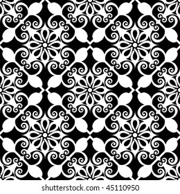 ornamento floral sin fisuras