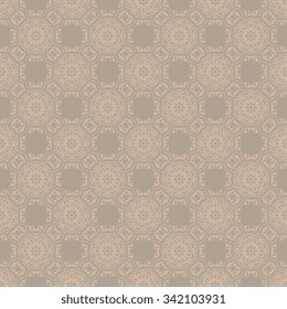 Seamless floral ornament on background. Wallpaper pattern
