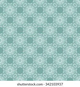 Seamless floral ornament on background. Wallpaper pattern