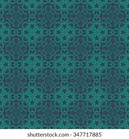 Seamless floral ornament on background. Wallpaper pattern