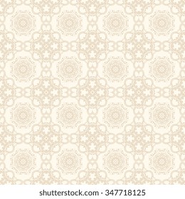 Seamless floral ornament on background. Wallpaper pattern