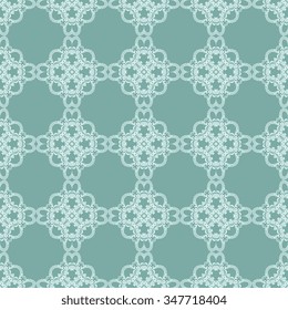 Seamless floral ornament on background. Wallpaper pattern