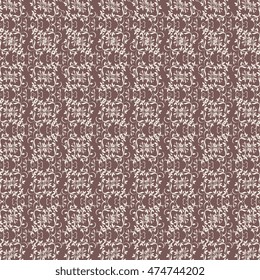 Seamless floral ornament on background. Wallpaper pattern