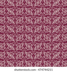 Seamless floral ornament on background. Wallpaper pattern