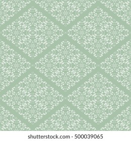Seamless floral ornament on background. Wallpaper pattern