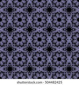 Seamless floral ornament on background. Wallpaper pattern