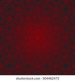 Seamless floral ornament on background. Wallpaper pattern