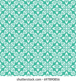 seamless floral ornamental pattern vector illustration