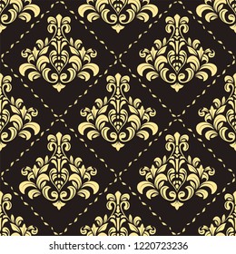 seamless floral ornate ornament