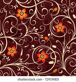 Seamless Floral Pattern 1