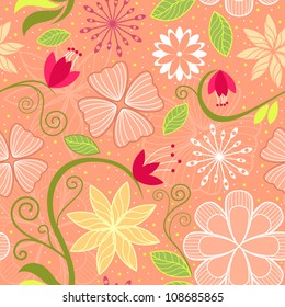 Seamless floral pattern