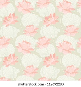 Seamless floral pattern.