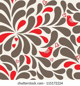 seamless  floral pattern