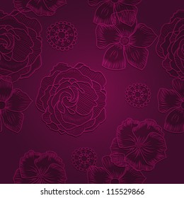 Seamless floral pattern