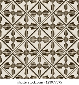 Seamless floral pattern.