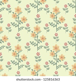 	Seamless floral pattern