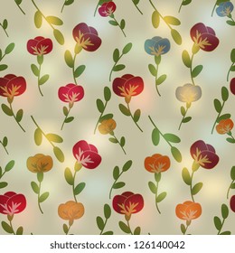 Seamless floral pattern