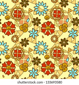 seamless floral pattern