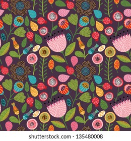 Seamless floral pattern