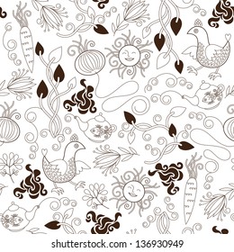 Seamless floral pattern